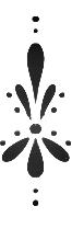 Staand fineline ornament